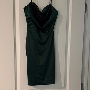 Windsor Dark Green Strapless Dress